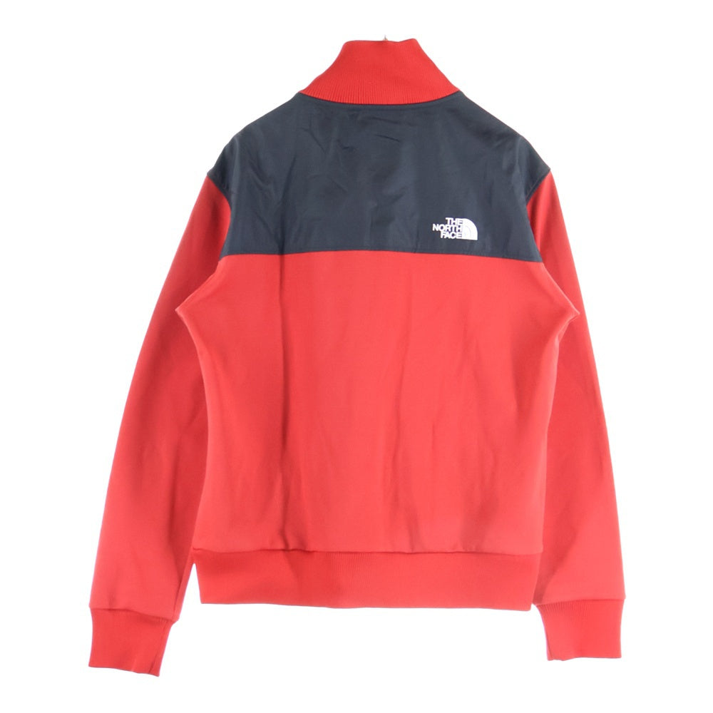 THE NORTH FACE(ザノースフェイス) DENALI TRACK JACKET フロントロゴ ジップアップジャケット ジャージ レッド AT40850