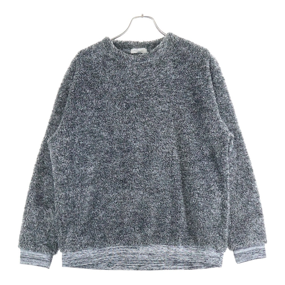 BEAUTY&YOUTH UNITED ARROWS(ビューティーアンドユースユナイテッドアローズ) シェルパフリース クルーネックスウェットトレーナー グレー 1212-180-6648