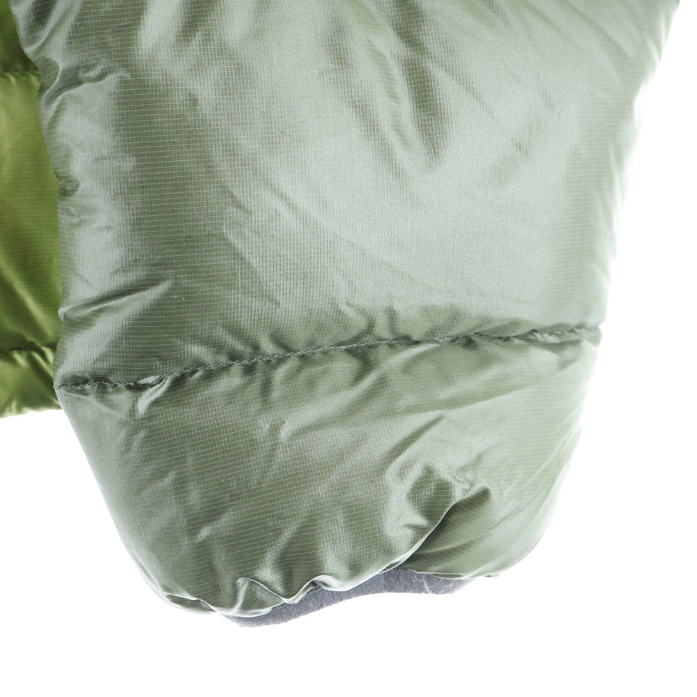 THE NORTH FACE(ザノースフェイス) フロントロゴ ジップアップ 中綿ダウンジャケット グリーン ND18805