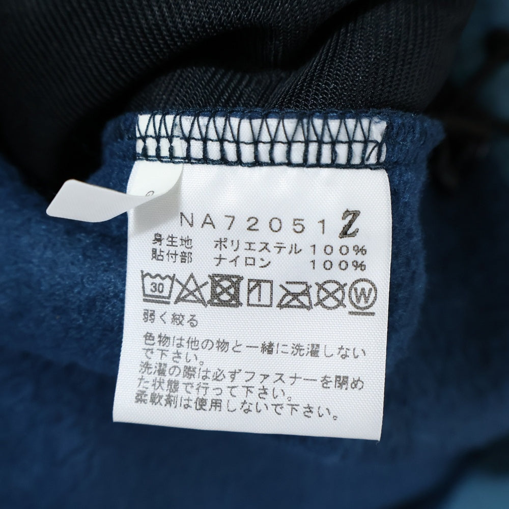 THE NORTH FACE(ザノースフェイス) Denali Jacket デナリジャケット ナイロンフリース切替 ジップアップジャケット ブルー NA72051
