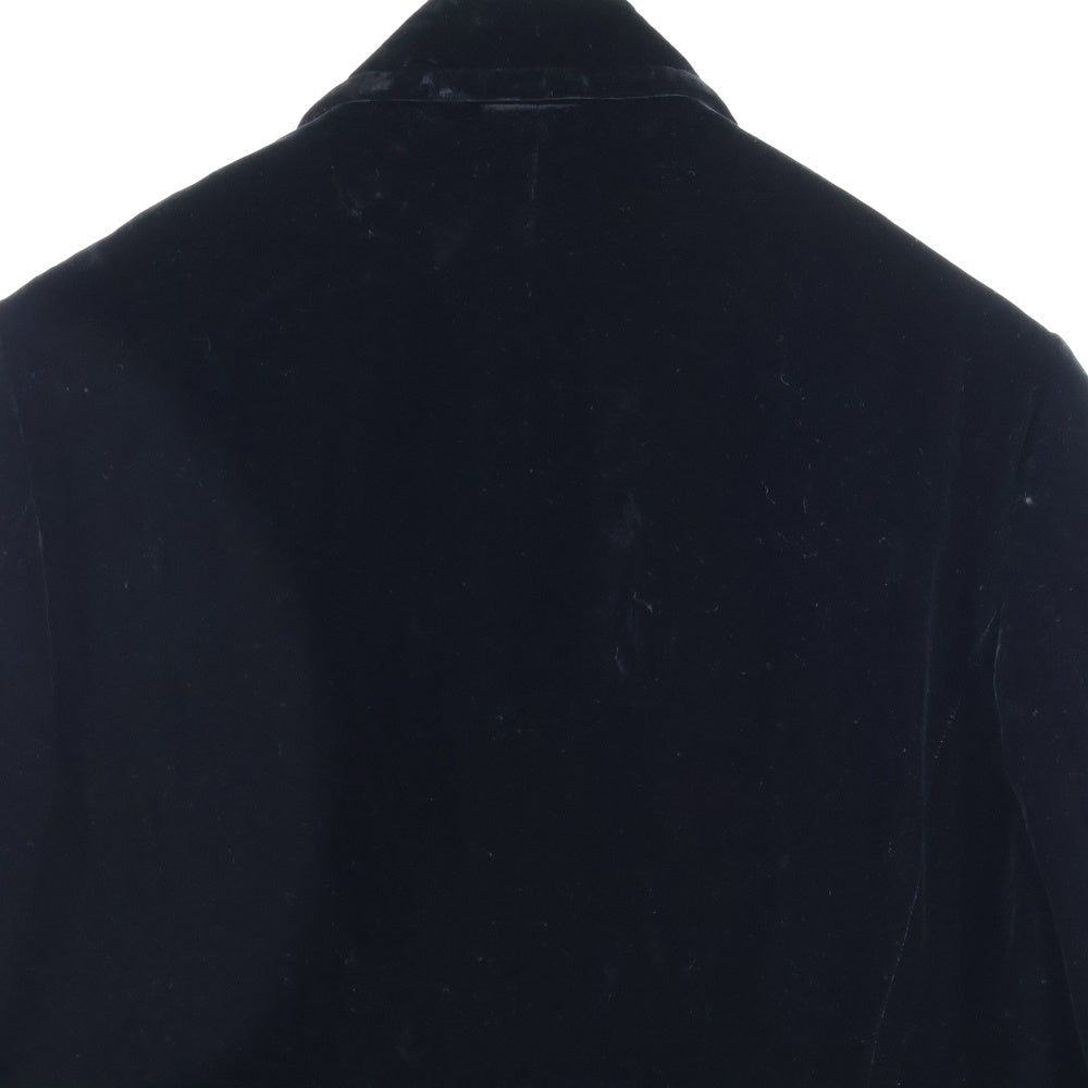 Paul Smith(ポールスミス) ベルベット チェスターコート ブラック PM-KY-40306