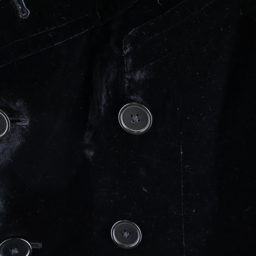 Paul Smith(ポールスミス) ベルベット チェスターコート ブラック PM-KY-40306