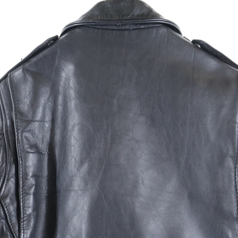 SCHOTT(ショット) PERFECTO BY SCHOTT パーフェクトバイショット ダブルライダース レザージャケット ブラック 2375