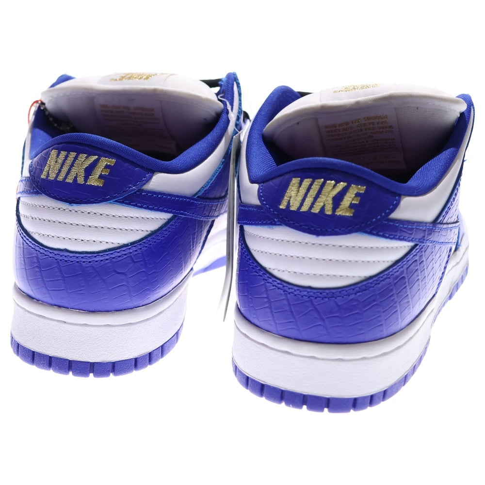 NIKE SB(ナイキエスビー) ×SUPREME DUNK LOW OG シュプリーム ダンク ローカットスニーカー ブルー/ホワイト US9/27cm DH3228-100