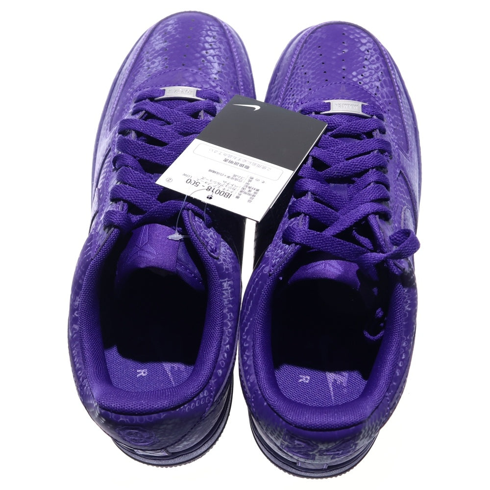 NIKE(ナイキ) ×Kobe Bryant AIR FORCE 1 Court Purple コービー ブライアント エアフォース 1 コートパープル ローカットスニーカー パープル US9/27cm IB0018-500