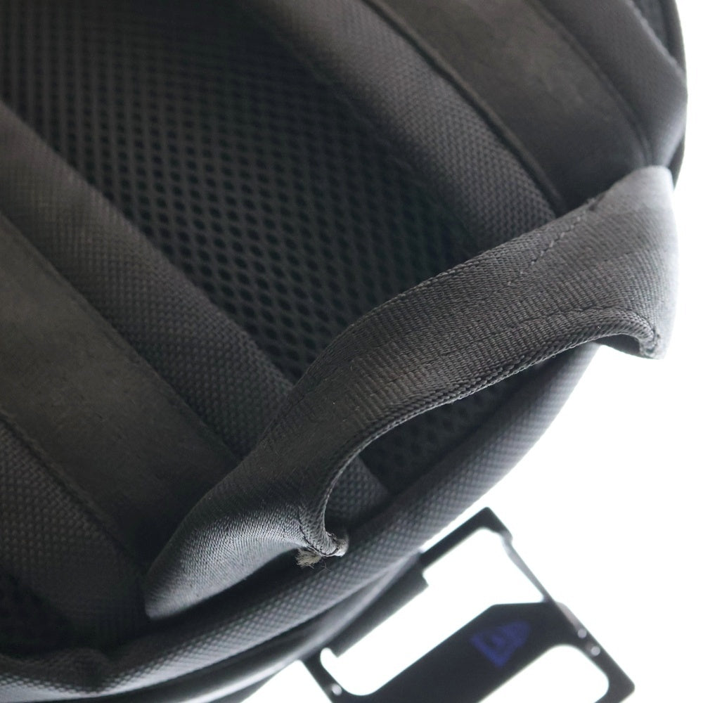 Yohji Yamamoto(ヨウジヤマモト) 19SS ×NEW ERA LIGHT PACK ニューエラ ロゴ刺繍 ライトパック リュックサック バックパック ブラック HH-I38-960