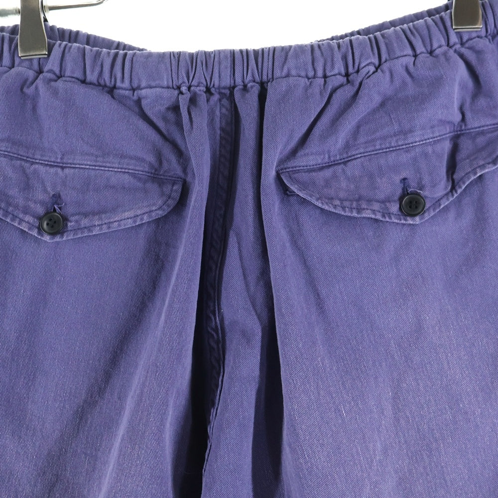 COMOLI(コモリ) 24SS コットンドリル ニータックパンツ Z01-03018