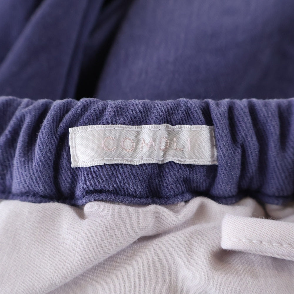 COMOLI(コモリ) 24SS コットンドリル ニータックパンツ Z01-03018