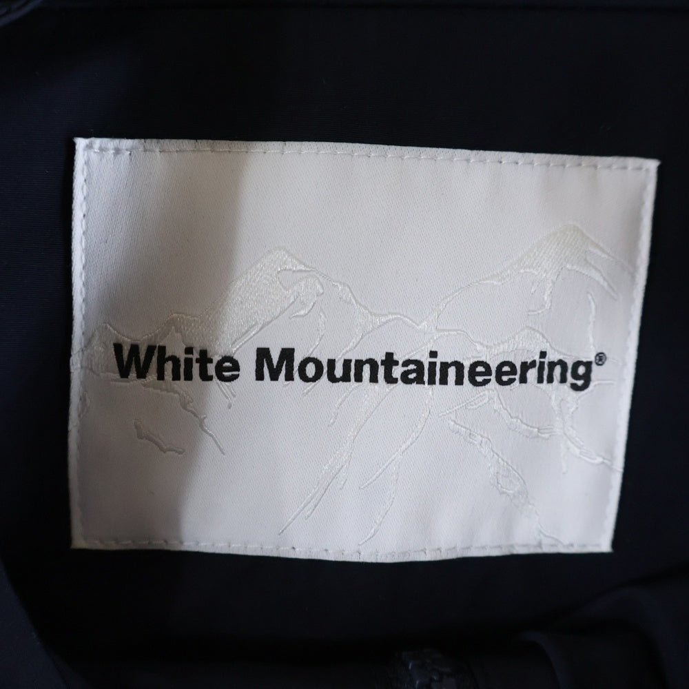 White Mountaineering(ホワイトマウンテニアリング) 24SS MULTI POCKETS MOUNTAIN PARKA マルチポケット マウンテンパーカー ジャケット ブラック/ブルー WM2471204