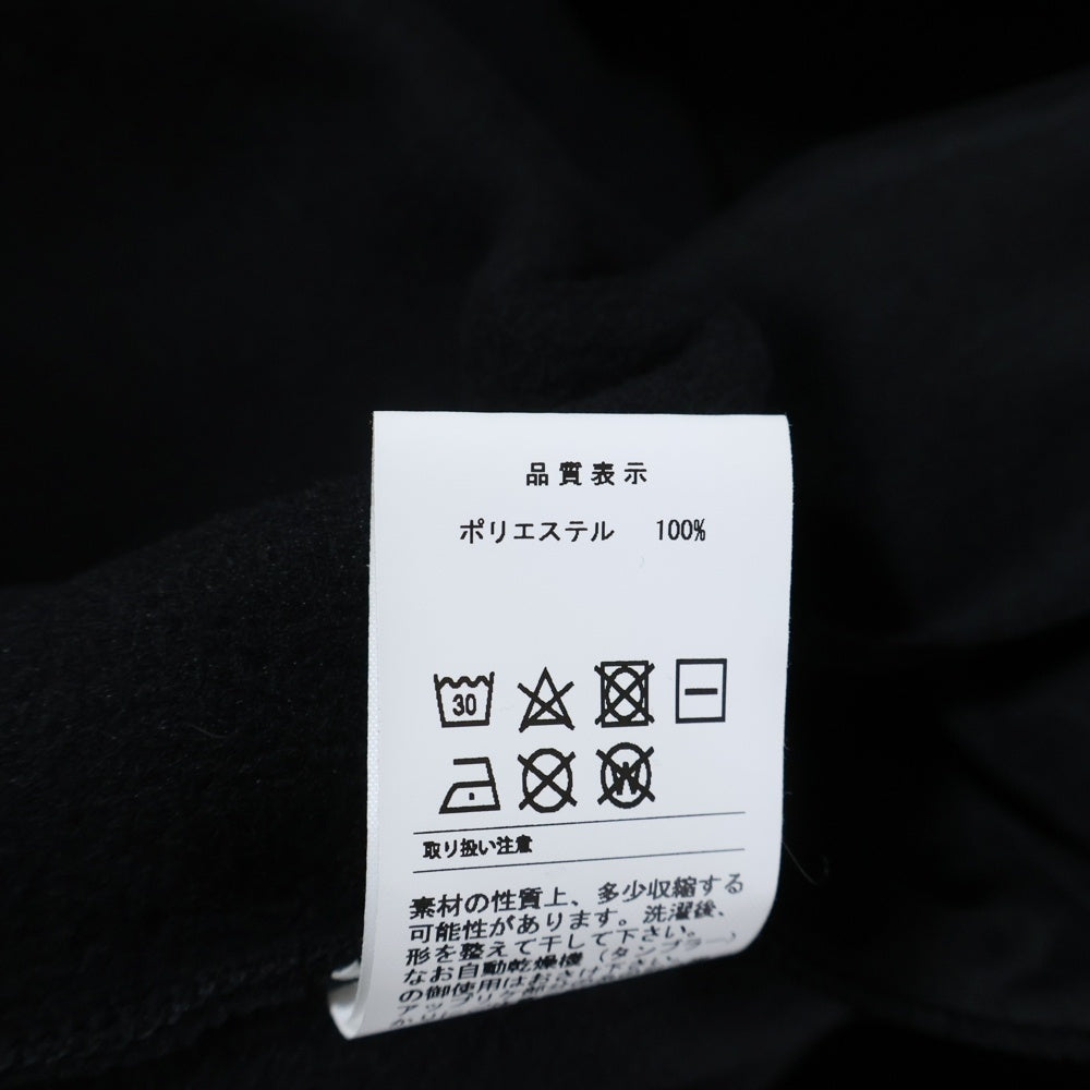 DESCENDANT(ディセンダント) 23AW ×Ron Herman CACHALOT FLEECE GOWN ロンハーマン フリースガウンコート ブラック