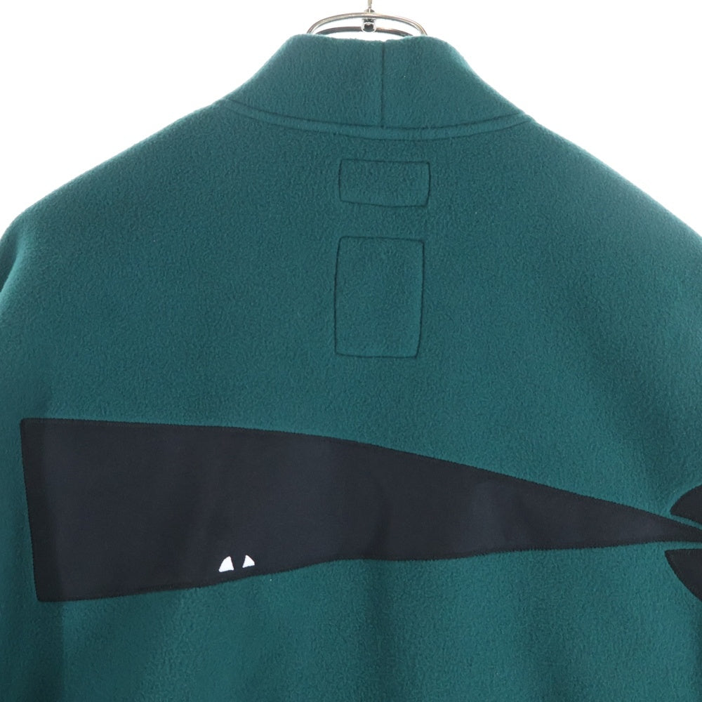 DESCENDANT(ディセンダント) 23AW ×Ron Herman CACHALOT FLEECE GOWN ロンハーマン フリースガウンコート グリーン