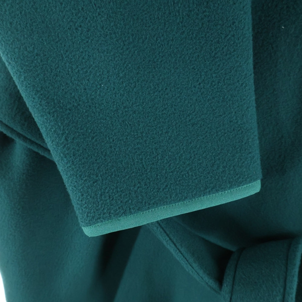 DESCENDANT(ディセンダント) 23AW ×Ron Herman CACHALOT FLEECE GOWN ロンハーマン フリースガウンコート グリーン
