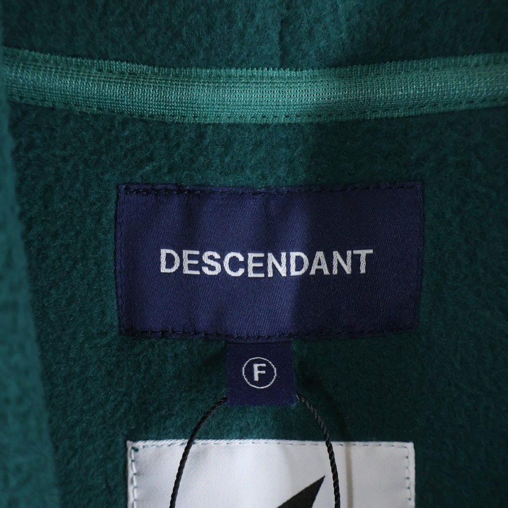 DESCENDANT(ディセンダント) 23AW ×Ron Herman CACHALOT FLEECE GOWN ロンハーマン フリースガウンコート グリーン