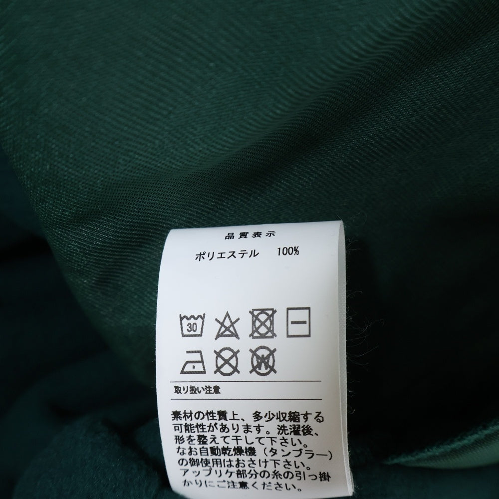 DESCENDANT(ディセンダント) 23AW ×Ron Herman CACHALOT FLEECE GOWN ロンハーマン フリースガウンコート グリーン