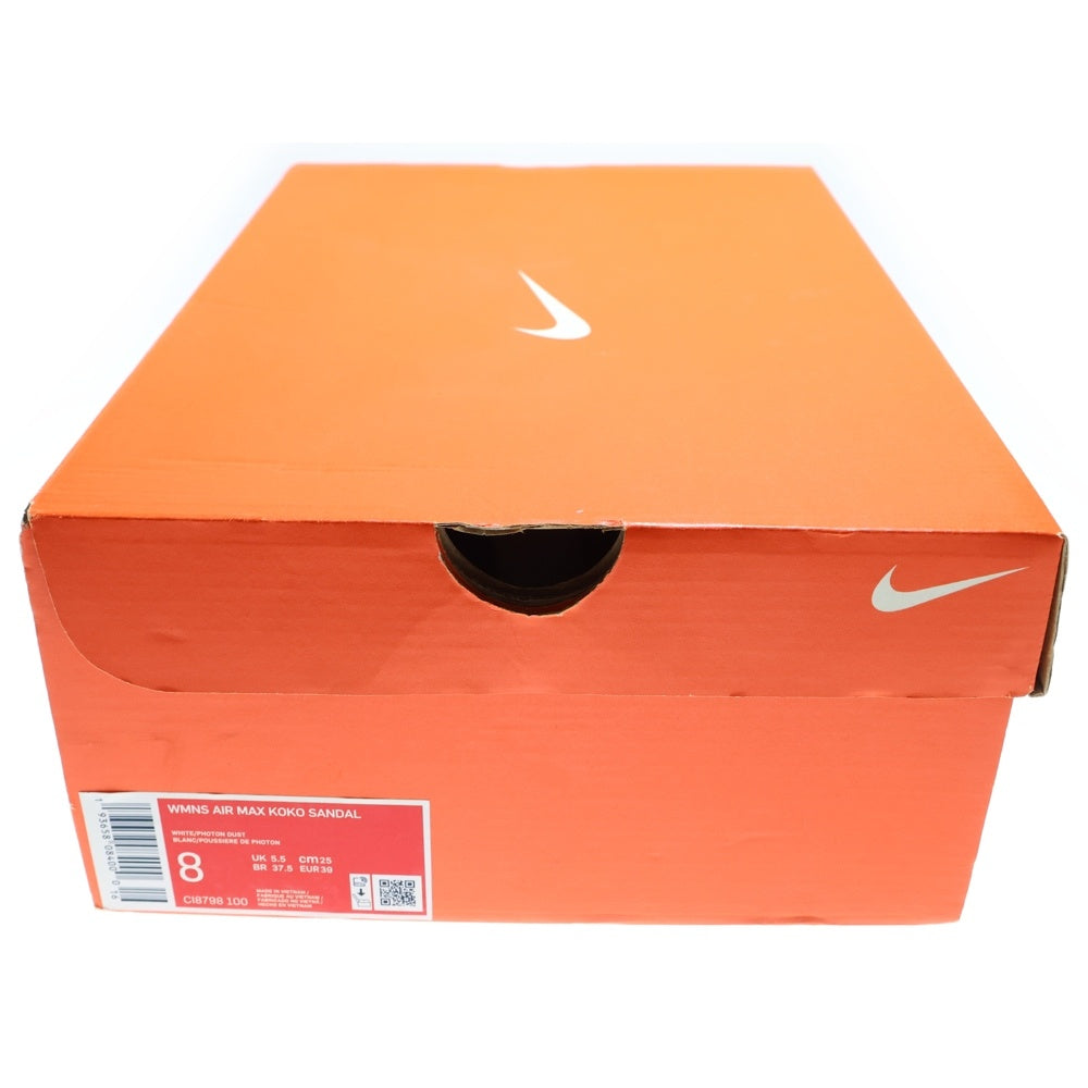 NIKE(ナイキ) WMNS AIR MAX KOKO SANDAL ウィメンズ エアマックス ココサンダル ホワイト US8/25cm CI8798-100