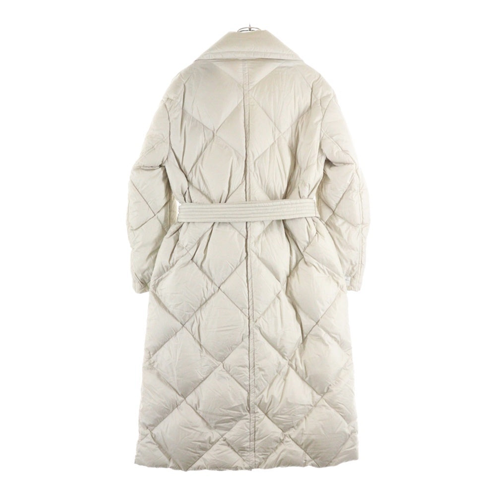 Max Mara(マックスマーラ) 22AW キルティング 3B ダブルブレスト ダウンコート ホワイト レディース 94960126-896