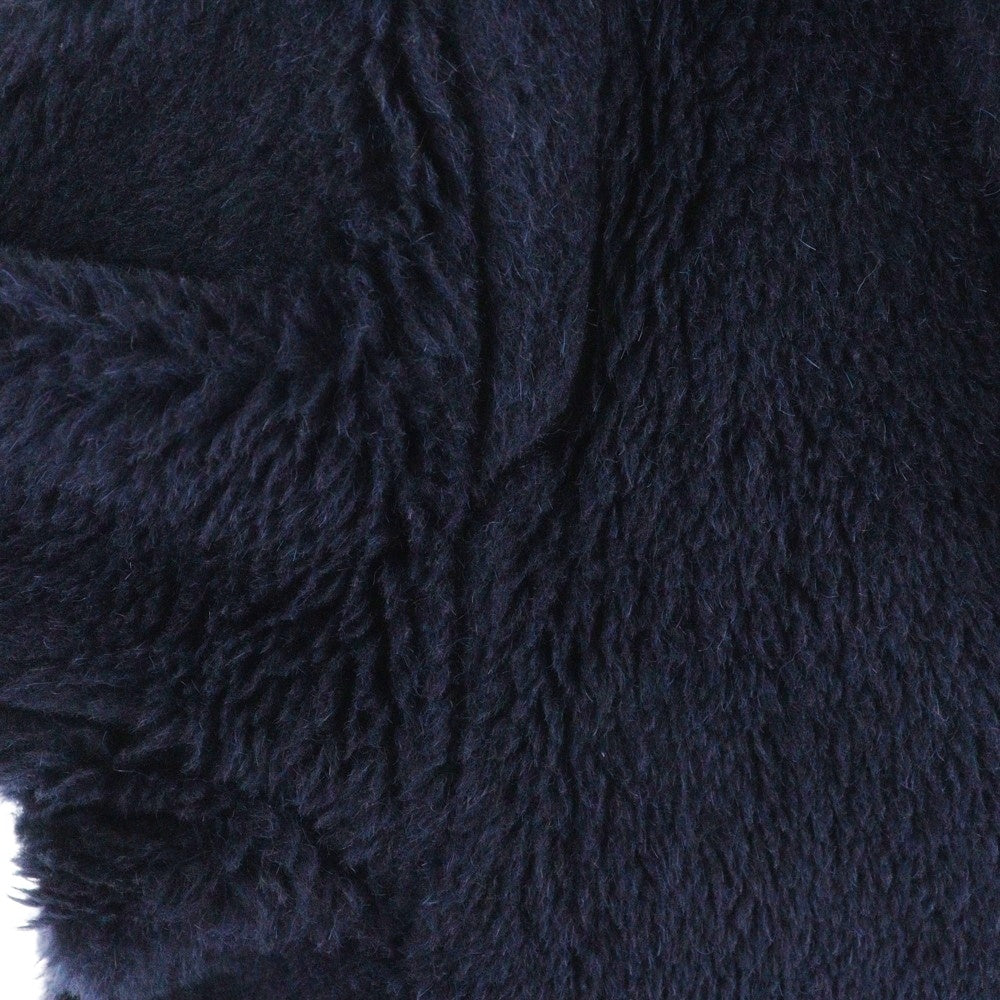 Max Mara(マックスマーラ) TEDGIRL テディベア ボア 2B ダブルブレスト アイコンコート ネイビー レディース