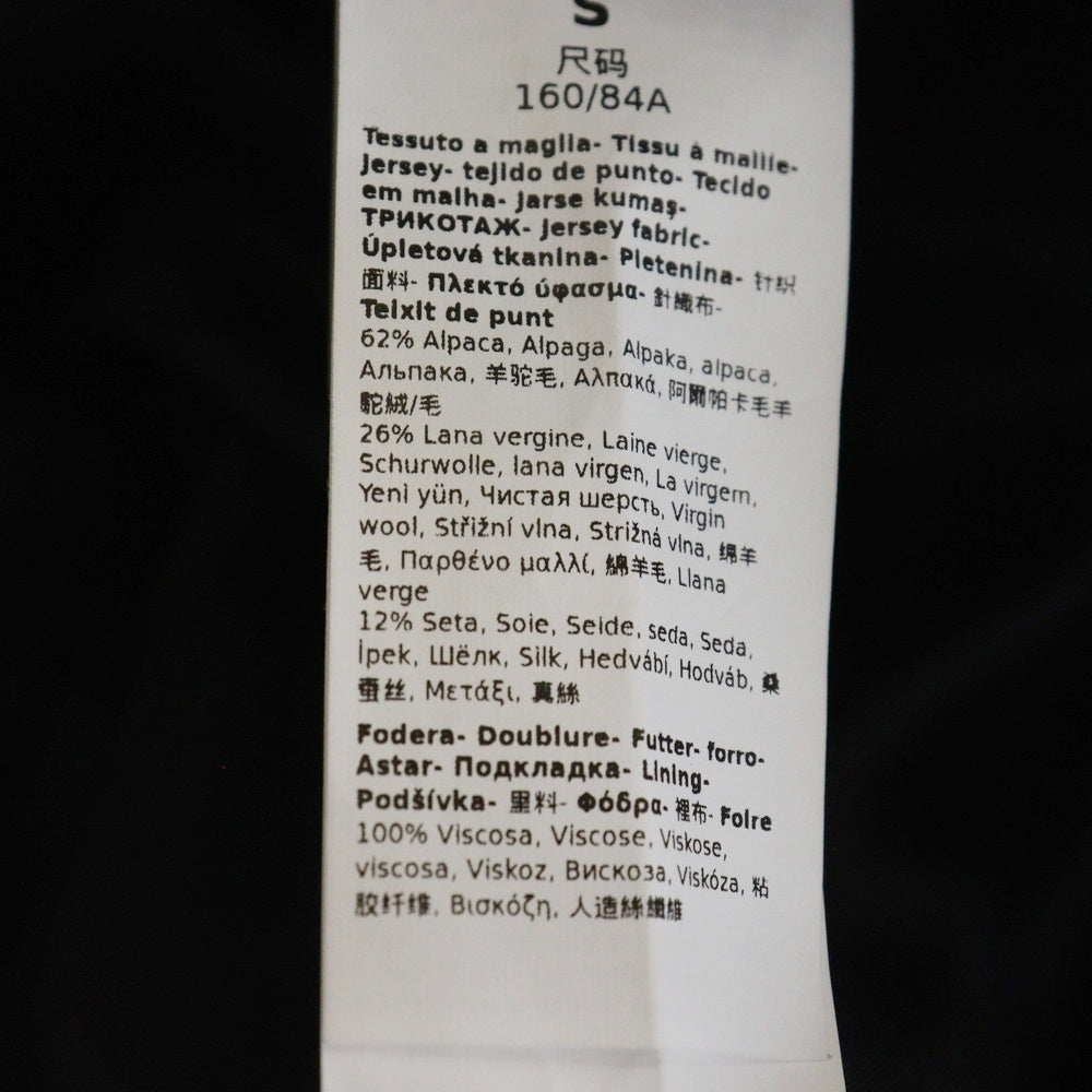 Max Mara(マックスマーラ) TEDGIRL テディベア ボア 2B ダブルブレスト アイコンコート ネイビー レディース