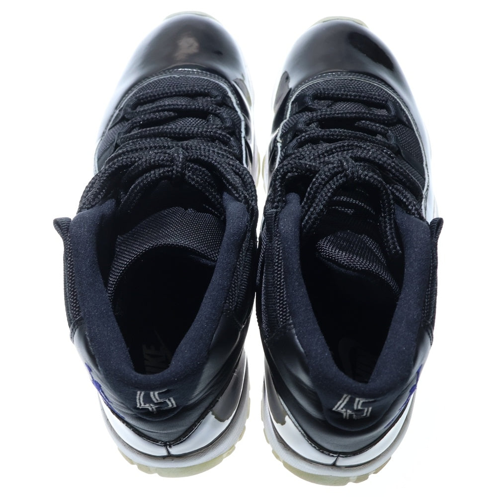 NIKE(ナイキ) AIR JORDAN 11 RETRO SPACE JAM エアジョーダン 11 レトロ スペースジャム ハイカットスニーカー ブラック/ホワイト US8.5/26.5cm 378037‐003