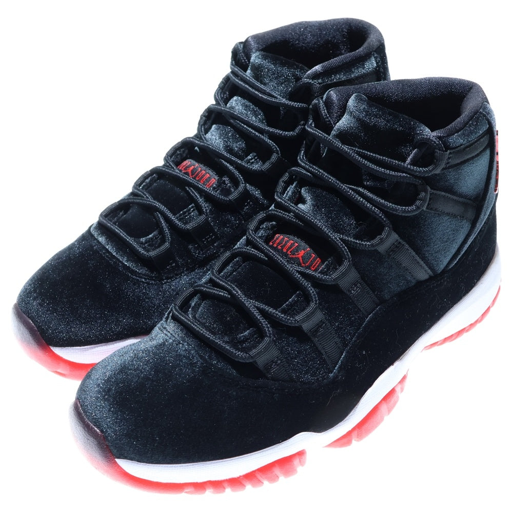 NIKE(ナイキ) WMNS AIR JORDAN 11 RETORO BRED VELVET ウィメンズ エアジョーダン 11 レトロ ブレッドベルベット ハイカットスニーカー US10.5/27.5cm DB5457-061