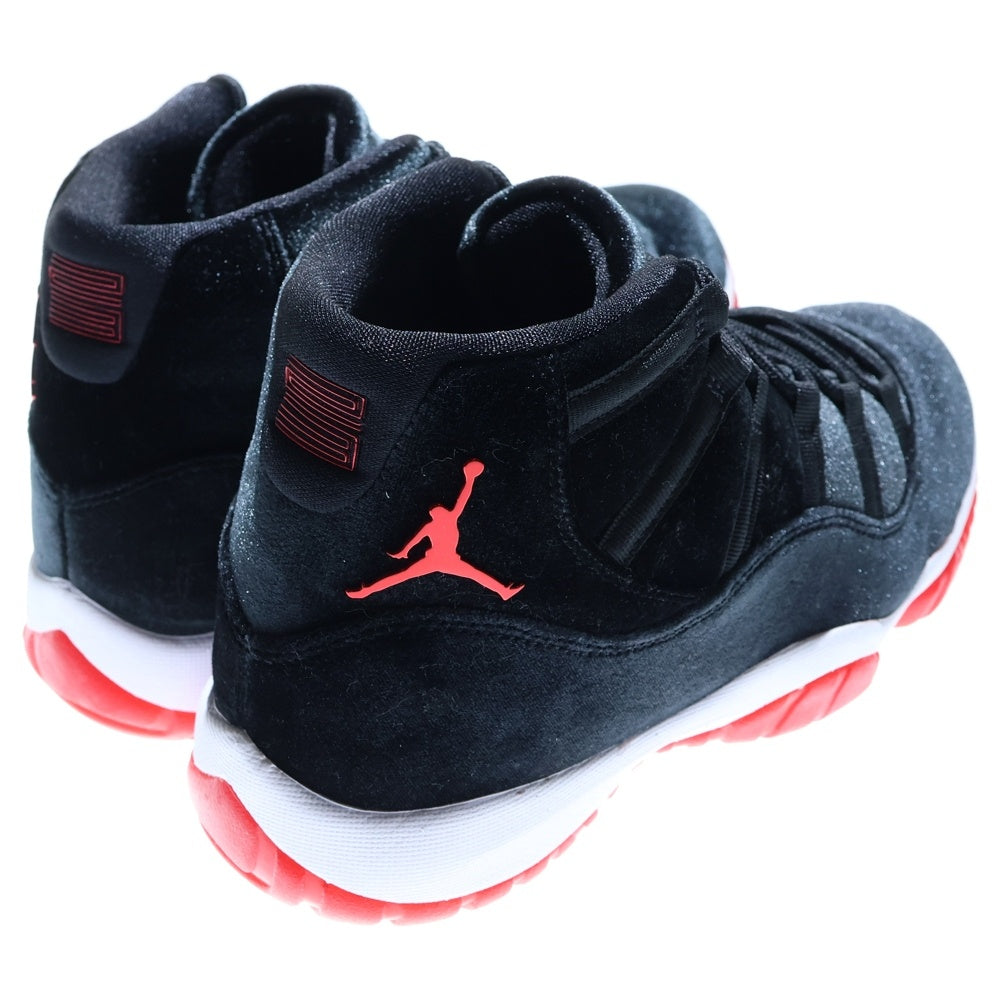 NIKE(ナイキ) WMNS AIR JORDAN 11 RETORO BRED VELVET ウィメンズ エアジョーダン 11 レトロ ブレッドベルベット ハイカットスニーカー US10.5/27.5cm DB5457-061