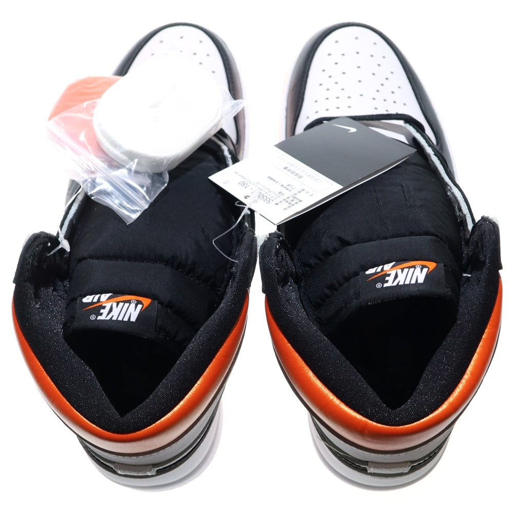 NIKE(ナイキ) AIR JORDAN 1 HIGH OG ELECTRO ORANGE エア ジョーダン 1 エレクトロ オレンジ ハイカットスニーカー ホワイト/オレンジ US8.5/26.5cm 555088-180