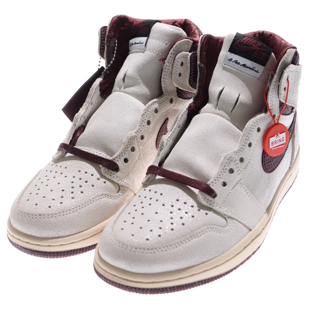 NIKE(ナイキ) ×A MA MANIERE AIR JORDAN 1 RETRO HIGH OG SP アママニエール エアジョーダン1 ハイカットスニーカー アイボリー US8.5/26.5cm DO7097-100