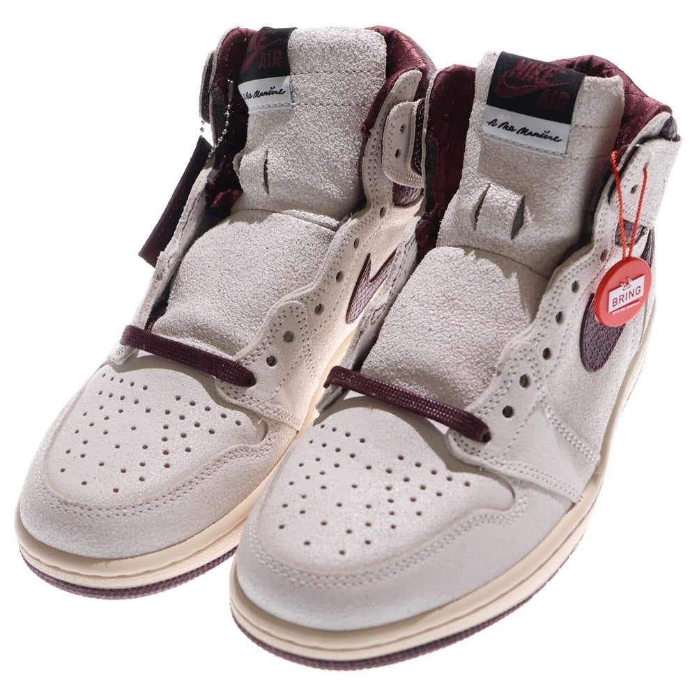 NIKE(ナイキ) ×A MA MANIERE AIR JORDAN 1 RETRO HIGH OG SP アママニエール エアジョーダン1 ハイカットスニーカー アイボリー US8.5/26.5cm DO7097-100