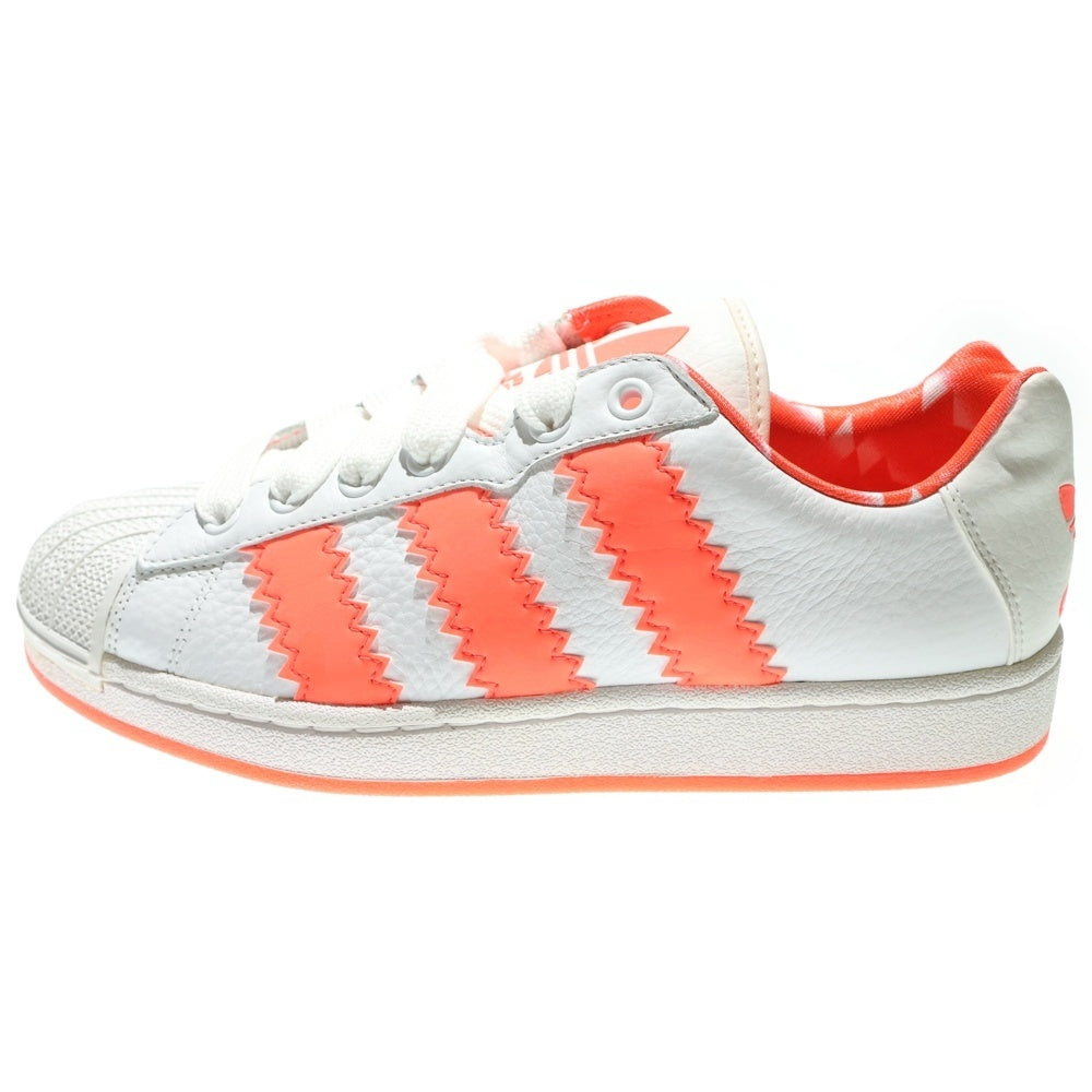 adidas(アディダス) 【2011年製 観賞用】 ULTRASTAR XL ウルトラスター XL ローカットスニーカー ホワイト/レッド US8.5/26.5cm G43781