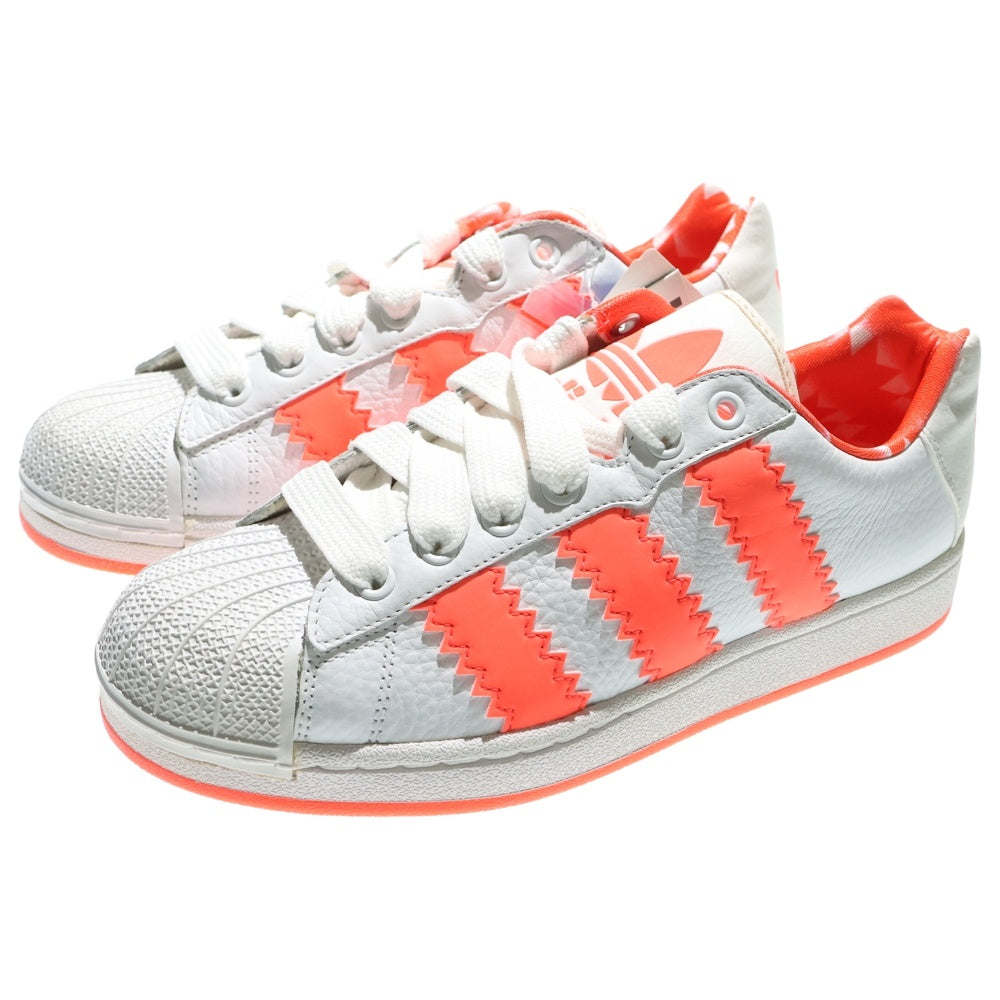 adidas(アディダス) 【2011年製 観賞用】 ULTRASTAR XL ウルトラスター XL ローカットスニーカー ホワイト/レッド US8.5/26.5cm G43781