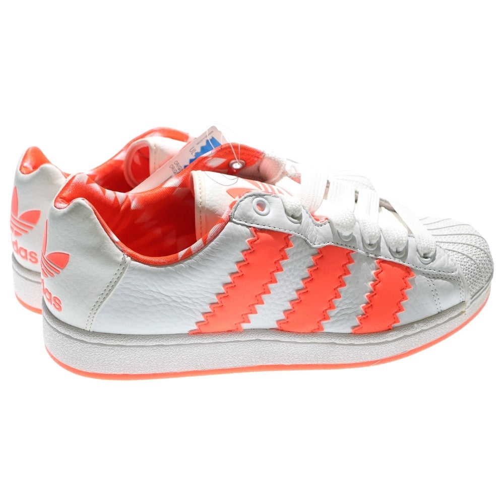 adidas(アディダス) 【2011年製 観賞用】 ULTRASTAR XL ウルトラスター XL ローカットスニーカー ホワイト/レッド US8.5/26.5cm G43781