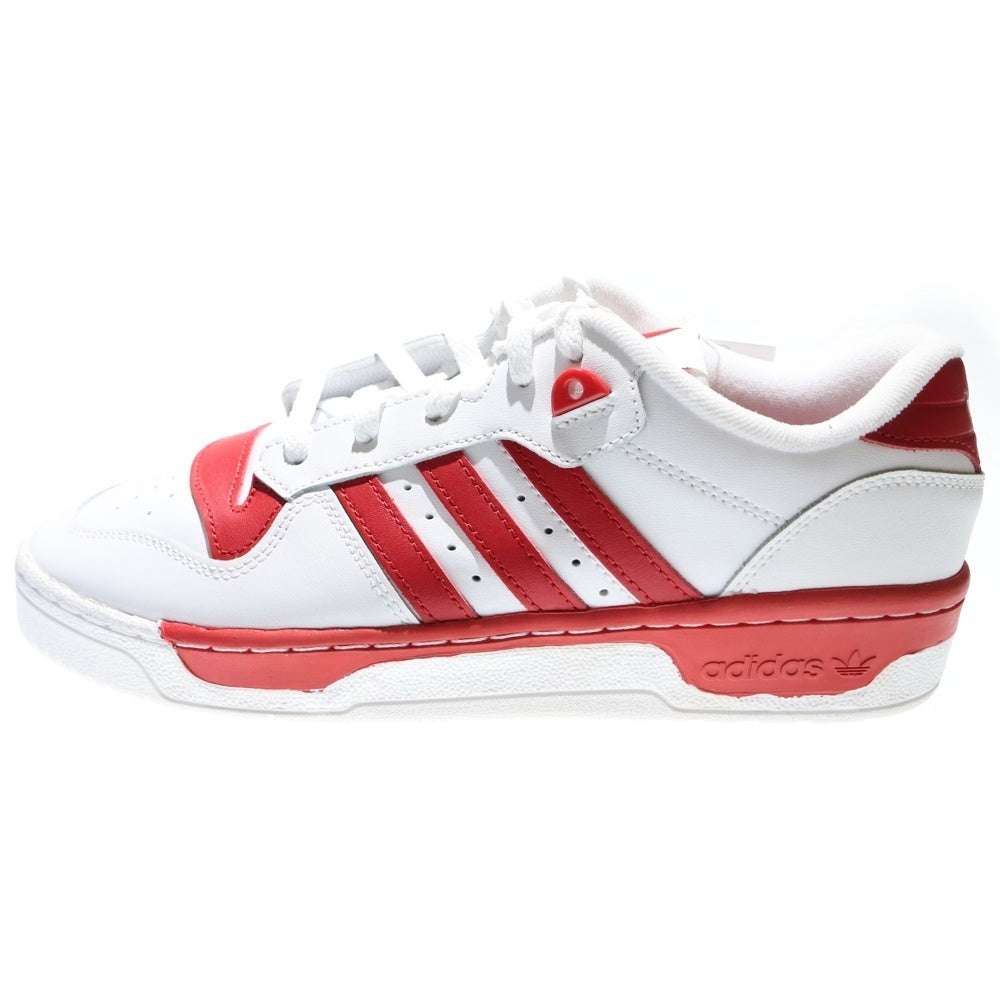adidas(アディダス) RIVALRY LOW ライバルリー ローカットスニーカー ホワイト/レッド US8.5/26.5cm GZ9793