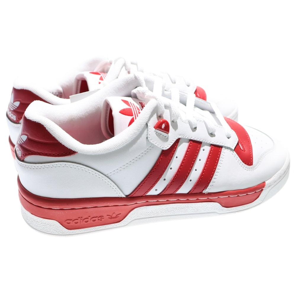 adidas(アディダス) RIVALRY LOW ライバルリー ローカットスニーカー ホワイト/レッド US8.5/26.5cm GZ9793