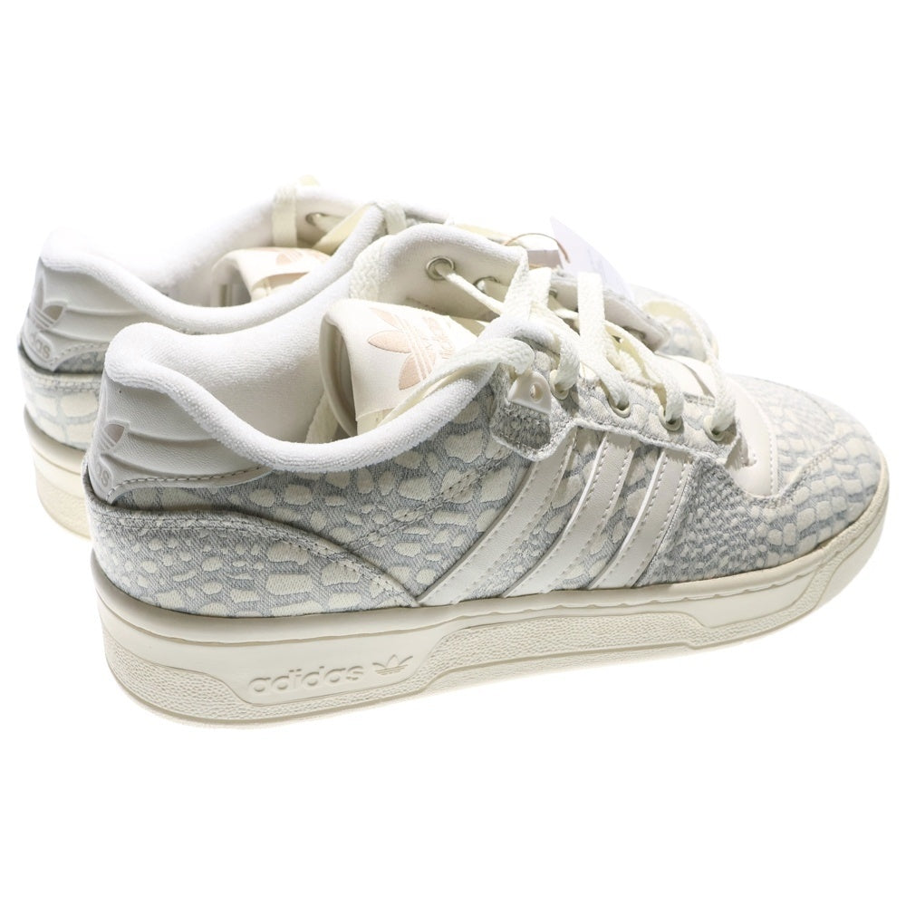 adidas(アディダス) RIVALRY LOW ライバルリー ロー スネークジャガード ローカットスニーカー アイボリー US9/27cm IG0078