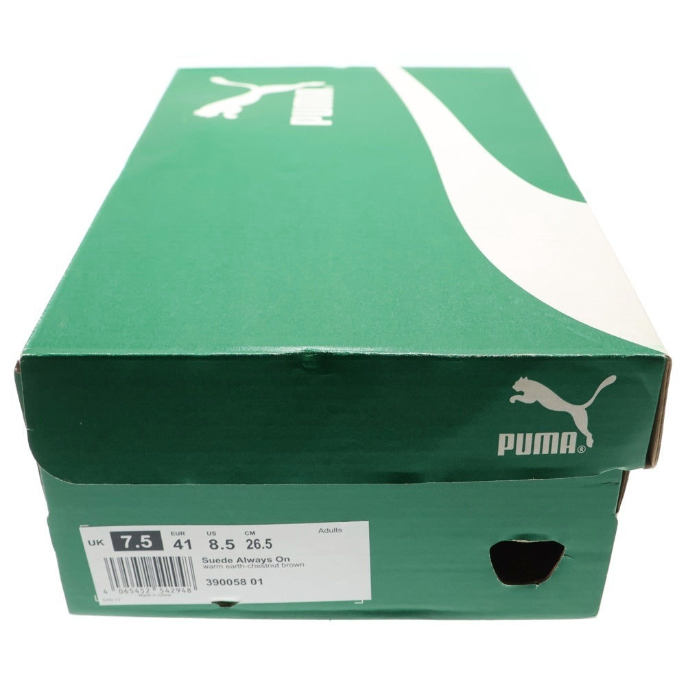 PUMA(プーマ) SUEDE ALWAYS ON スウェード オールウェイズ オン ローカットスニーカー オレンジ US8.5/26.5cm 390058-01
