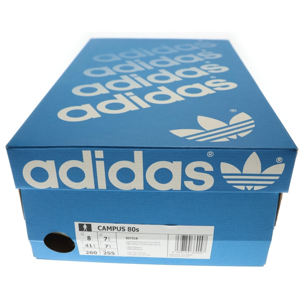 adidas(アディダス) CAMPUS 80S EASY MINT キャンパス 80S イージーミント ローカットスニーカー ライトブルー US8/26cm ID7318