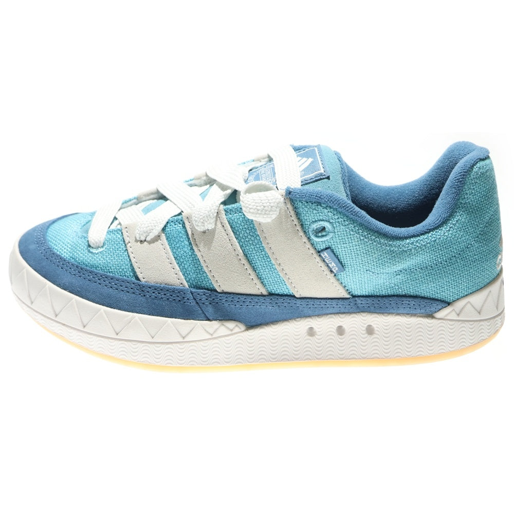 adidas(アディダス) ADIMATIC HEMP アディマティック ヘンプ ローカットスニーカー ライトブルー US8.5/26.5cm HQ6907