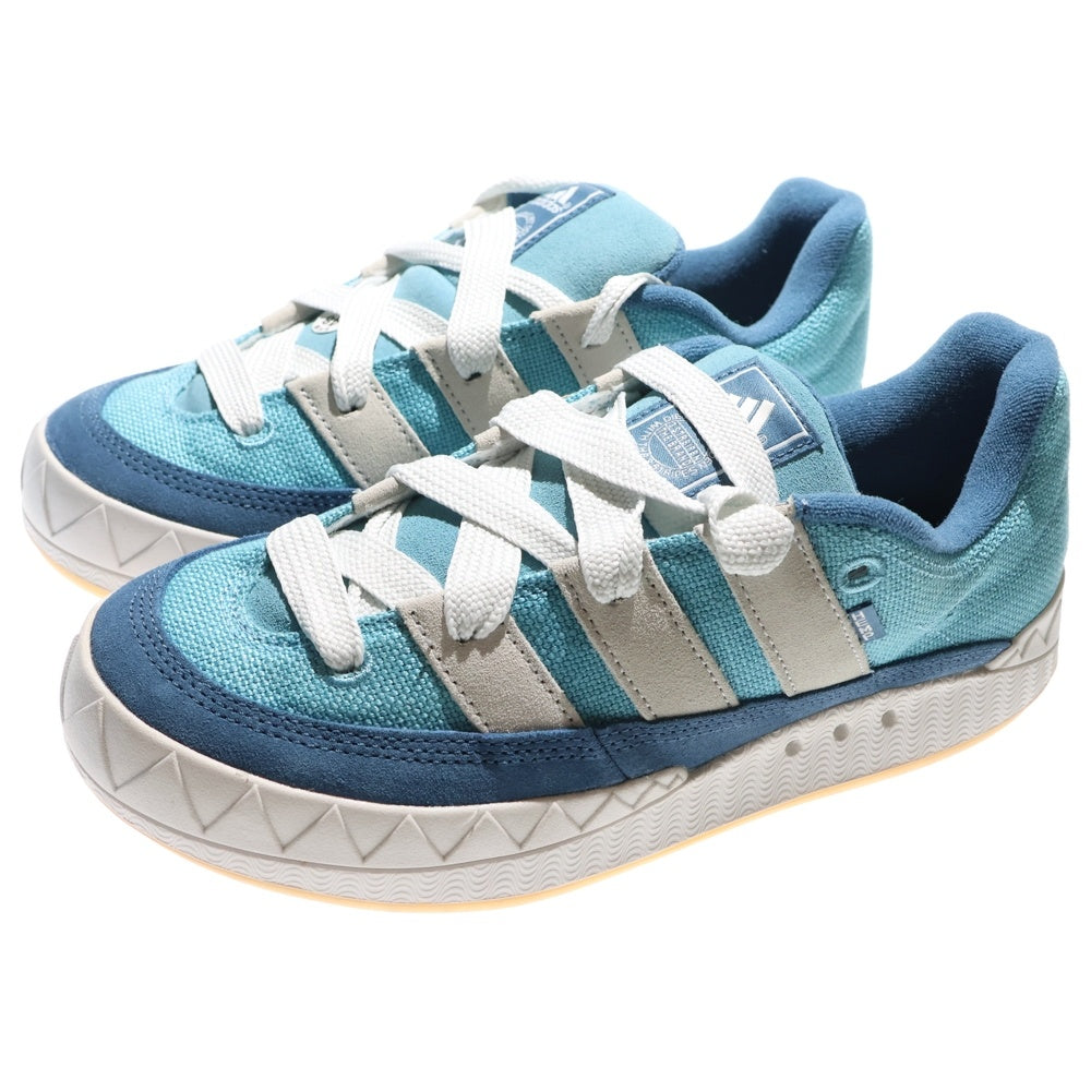 adidas(アディダス) ADIMATIC HEMP アディマティック ヘンプ ローカットスニーカー ライトブルー US8.5/26.5cm HQ6907