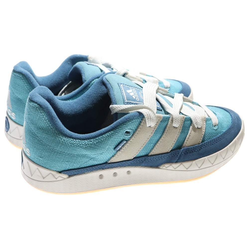 adidas(アディダス) ADIMATIC HEMP アディマティック ヘンプ ローカットスニーカー ライトブルー US8.5/26.5cm HQ6907