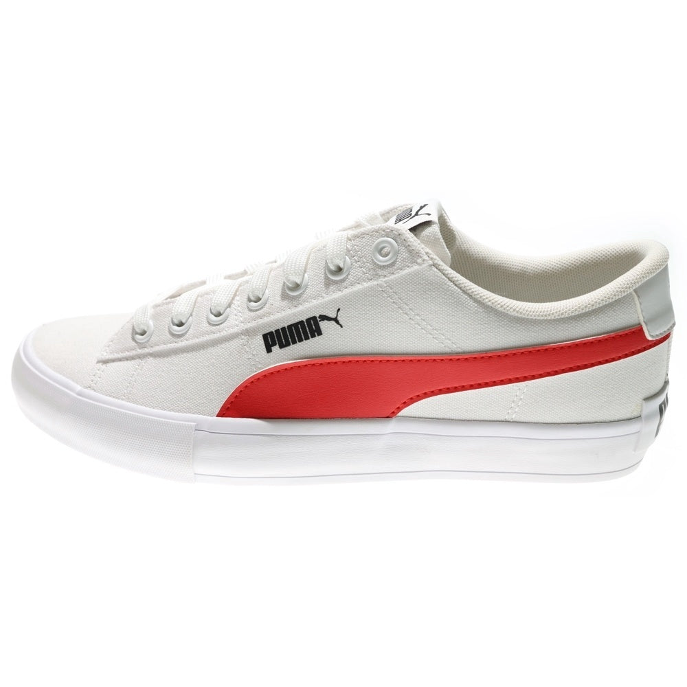 PUMA(プーマ) Bari Casual CV バリカジュアル ローカットスニーカー ホワイト/レッド US8.5/26.5cm 389383 03