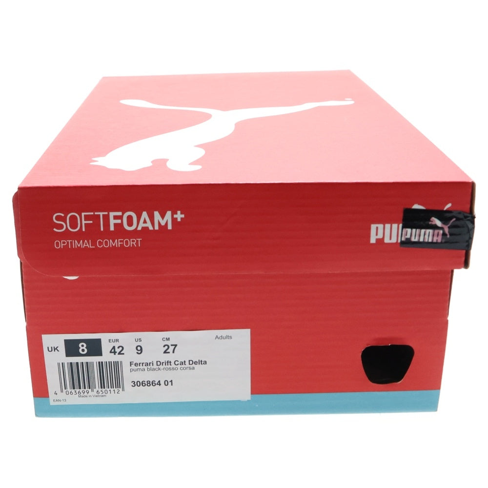 PUMA(プーマ) Ferrari Drift Cat Delta フェラーリ ドリフトキャット ローカットスニーカー ブラック US9/27cm 306864 01