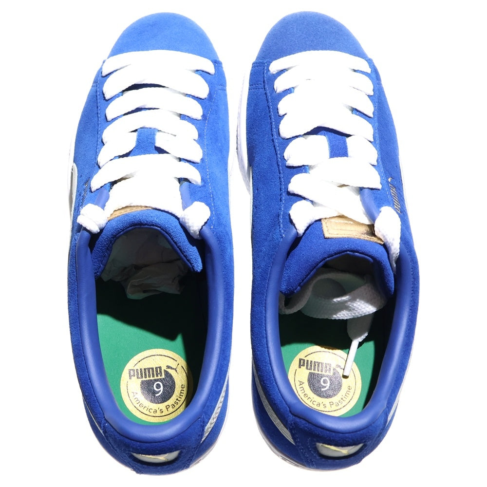 PUMA(プーマ) SUEDE CLASSIC PASTIME スウェード クラシック パスタイム ローカットスニーカー ブルー US9/27cm 387060-02