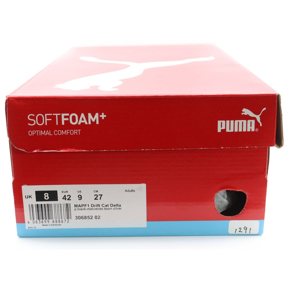 PUMA(プーマ) MAPF1 Drift Cat Delta メルセデス AMG ドリフトキャット ローカットスニーカー ブラック US9/27cm 306852 02