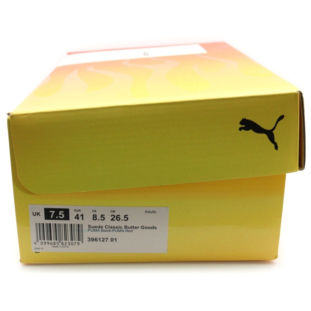 PUMA(プーマ) SUEDE CLASSIC BUTTER GOODS プーマ スエード クラシック バター グッズ ローカットスニーカー ブラック US8.5/26.5cm 396127-01