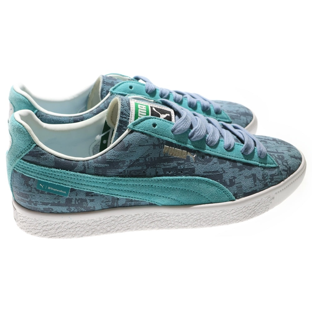 PUMA(プーマ) SUEDE VTG MIJ GR2 スウェード ヴィンテージ ローカットスニーカー ライトブルー/ネイビー US8.5/26.5cm 392185-01