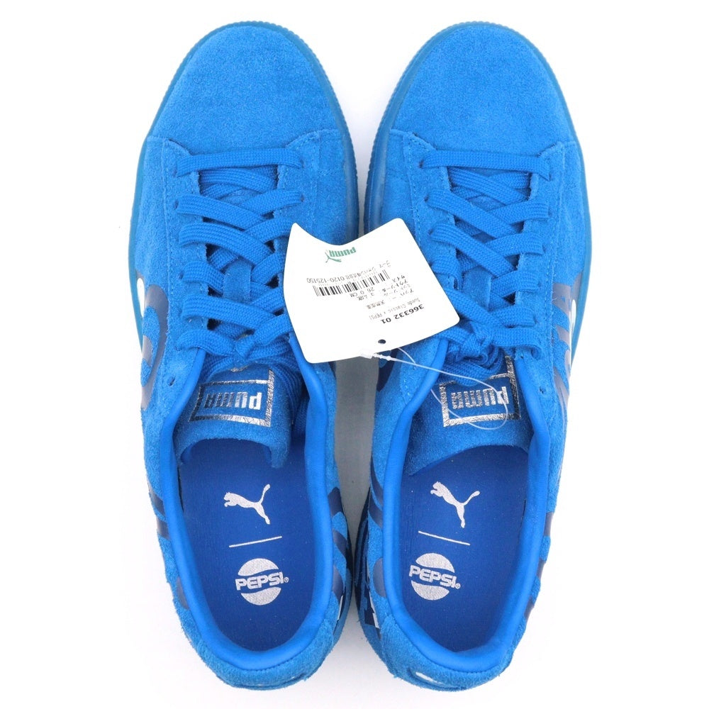 PUMA(プーマ) ×PEPSI SUEDE CLASSIC ペプシ スウェード クラシック ローカットスニーカー ブルー US8/26cm 366332-01