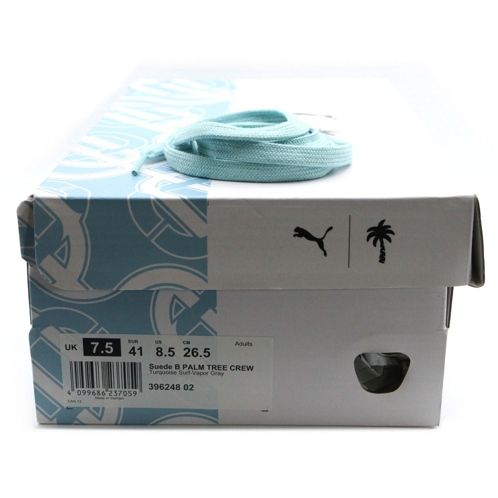 PUMA(プーマ) ×PTC SUEDE B パームツリークルー スウェード B ローカットスニーカー ライトブルー US8.5/26.5cm 396248-02