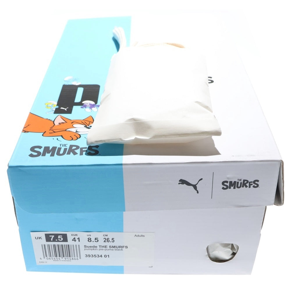 PUMA(プーマ) ×Smurf SUEDE スマーフ スウェード ローカットスニーカー オレンジ US8.5cm/26.5cm 393534-01
