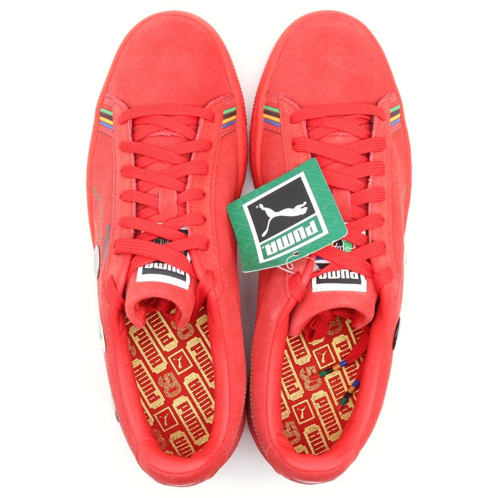 PUMA(プーマ) ×PWR THRU PCE SUEDE パワースルー スウェード ローカットスニーカー レッド US9/27cm 368184-01
