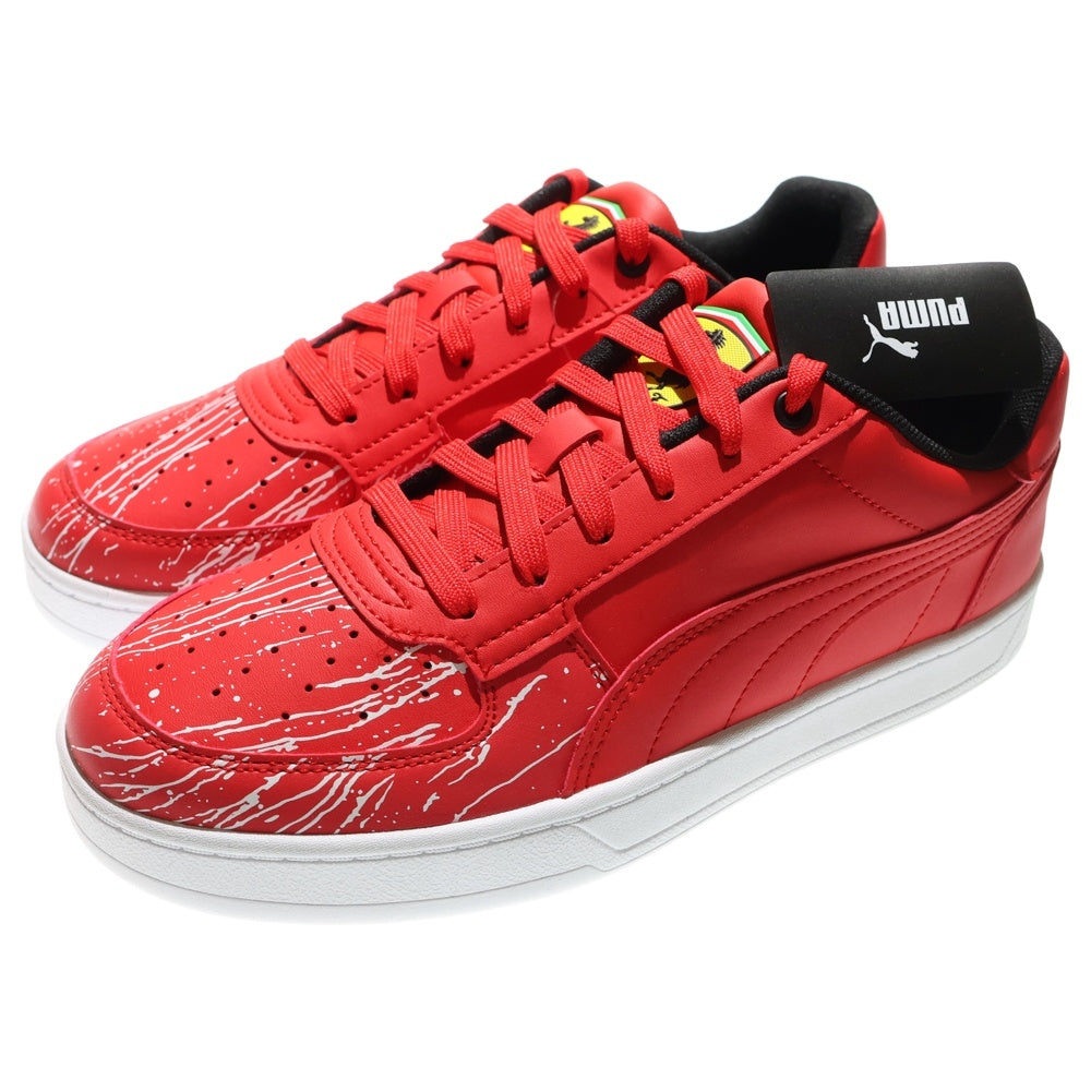 PUMA(プーマ) ×Ferrari CAVEN 2.0 COLOR S フェラーリ カラー S ローカットスニーカー レッド US8.5/26.5cm 308739-01